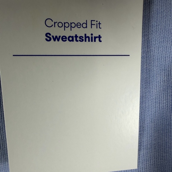 JoyLab™ Women's French Terry Off-The-Shoulder Sweatshirt - BLUE - XXS, XS & L - Picture 8 of 16